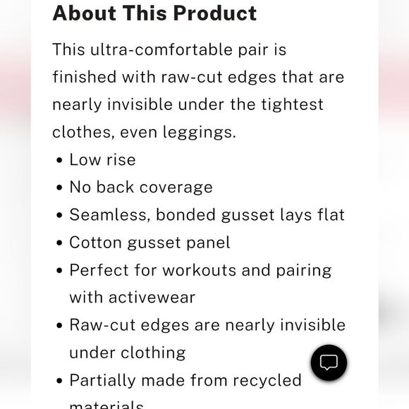 Victoria's Secret No Show Thong Panty NEW SMALL Hot Orange - Picture 4 of 5